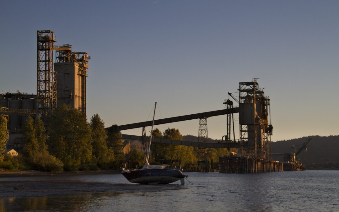 Gallery opening: “16 Cranes–Life & Survival in the Portland Harbor”