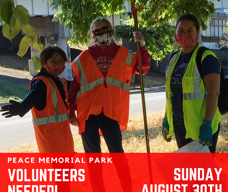 Peace Memorial Park & Eastbank Esplanade Cleanup
